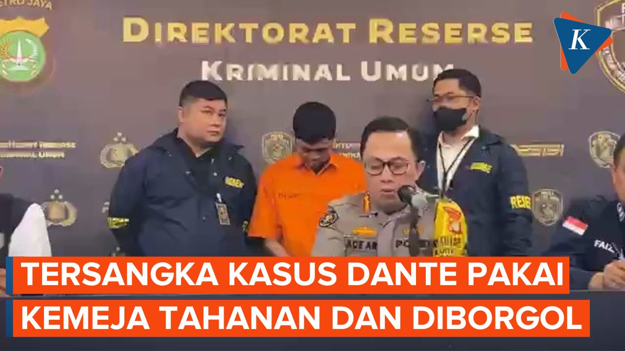 Video: Tampang Tersangka Kasus Kematian Dante, Yudha Arfandi Pakai ...