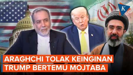 Iran Tolak Trump Yang Ingin Bertemu Mojtaba Khamenei