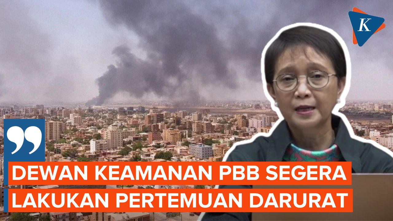 Indonesia Desak PBB Gelar Pertemuan Darurat untuk Bahas Pertempuran di Sudan