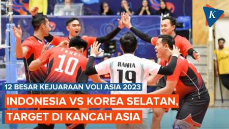 Timnas Voli Indonesia Lolos 12 Besar, Ambisi Kalahkan Korsel untuk Kejar Tiket Olimpiade 2024