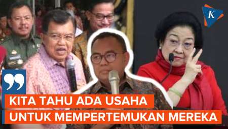 Timnas Amin Akui Ada Usaha Pertemukan JK-Megawati dalam Waktu Dekat