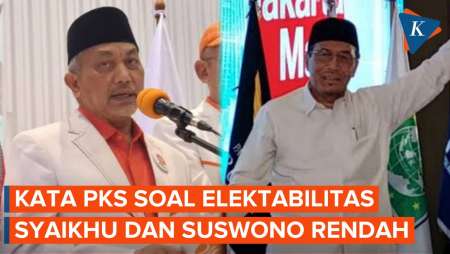 Elektabilitas Syaikhu dan Suswono di Pilkada Masih Rendah, Ini Respons PKS