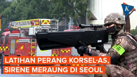 Detik-detik Sirene Peringatan Perang Berbunyi Di Korsel, Apa Yang Terjadi?