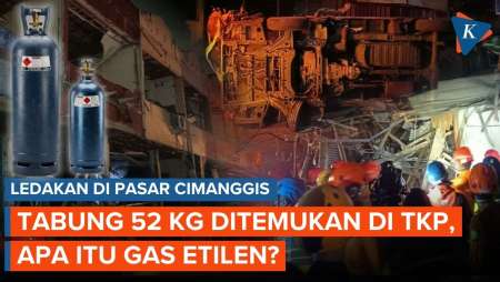 Ledakan Di Pasar Cimanggis Dan Temuan Tabung Gas Etilen Di Gudang Buah