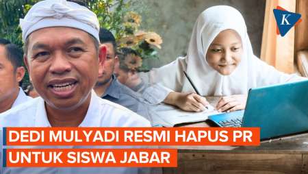 Dedi Mulyadi Resmi Hapus PR Siswa di Jawa Barat, Apa Alasannya?