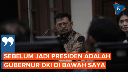 [FULL] Momen SYL Singgung Jokowi Pernah Jadi Bawahannya di APPSI