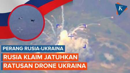 Rusia Tembak Jatuh 240 Drone Ukraina, Kuasai Pemukiman di Donetsk