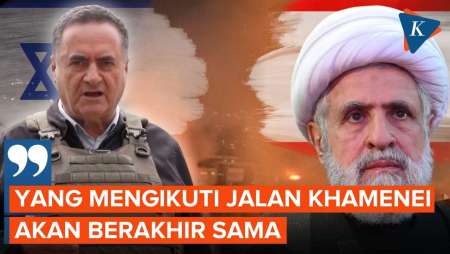 Setelah Khamenei, Israel Targetkan Pemimpin Hizbullah Naim Qassem