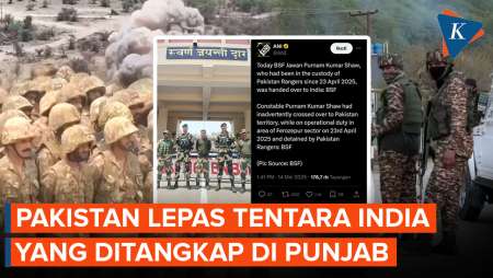 Pakistan Pulangkan Tentara India yang Ditangkap Usai Serangan di Kashmir