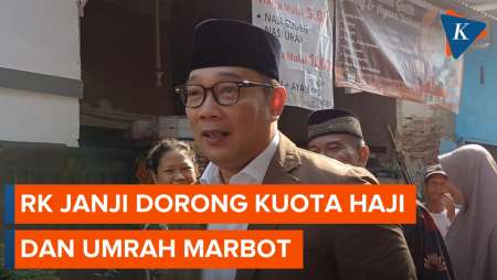 Ridwan Kamil Janji Dorong Kuota Haji dan Umrah Khusus Marbot