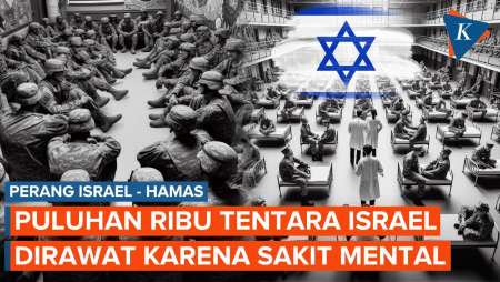 30.000 Tentara Israel Dirawat karena Sakit Mental Sejak Perang Pecah di Gaza