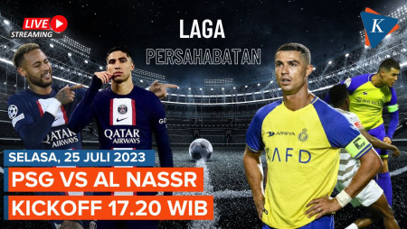 Jadwal Siaran Langsung PSG Vs Al Nassr, Ronaldo Hadapi Tim Mbappe