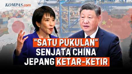 Senjata China Lawan Jepang: "Satu Pukulan" Ekonomi Tokyo Terguncang