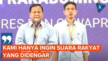 [FULL] Pidato Prabowo Subianto di Rakornas Gakkumdu Bawaslu RI