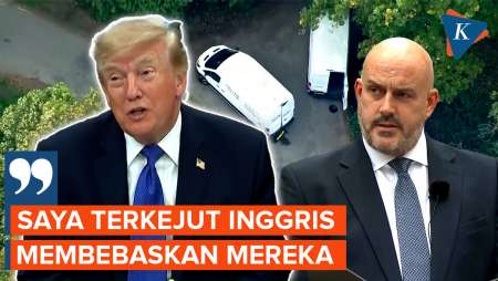 Trump Kaget Lihat Inggris Bebaskan Terduga Pelaku Teror Bom Di Pangkalan RAF