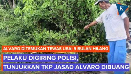 Warga Ungkap Pelaku Tunjukkan TKP Jasad Alvaro, Bilang "Perasaan Buang di Sini"
