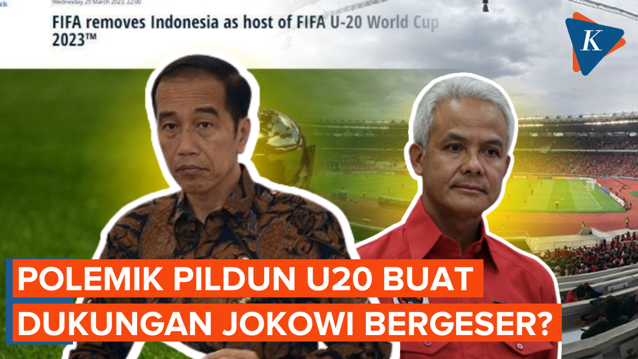 Ganjar Dinilai Blunder soal Piala Dunia U20, Pengaruhi Dukungan Jokowi?