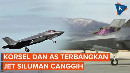 AS-Korsel Pamer Latihan Jet F-35A untuk Tanggapi Peluncuran Rudal Korut