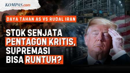 Bukti Daya Tahan AS "Lemah", Peluru Terkuras Saat Rudal Iran Terus Bermutasi