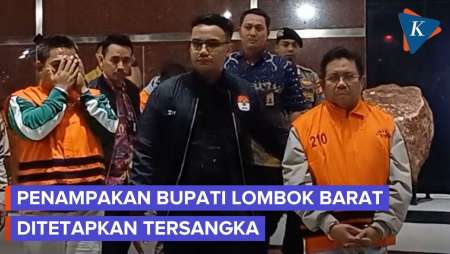 KPK Tetapkan Bupati Lombok Barat Ahmad Zaini Jadi Tersangka, Langsung Ditahan