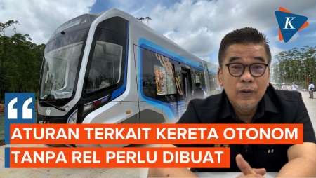 OIKN: Aturan Terkait Kereta Otonom Tanpa Rel Perlu Dibuat