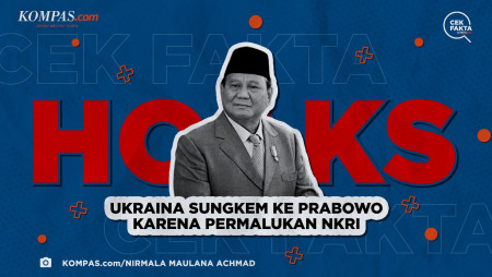 [HOAKS] Ukarina Sungkem ke Prabowo karena Permalukan NKRI