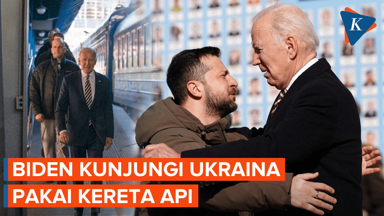 Terungkap! Jalur Rahasia Joe Biden untuk Kunjungi Kyiv