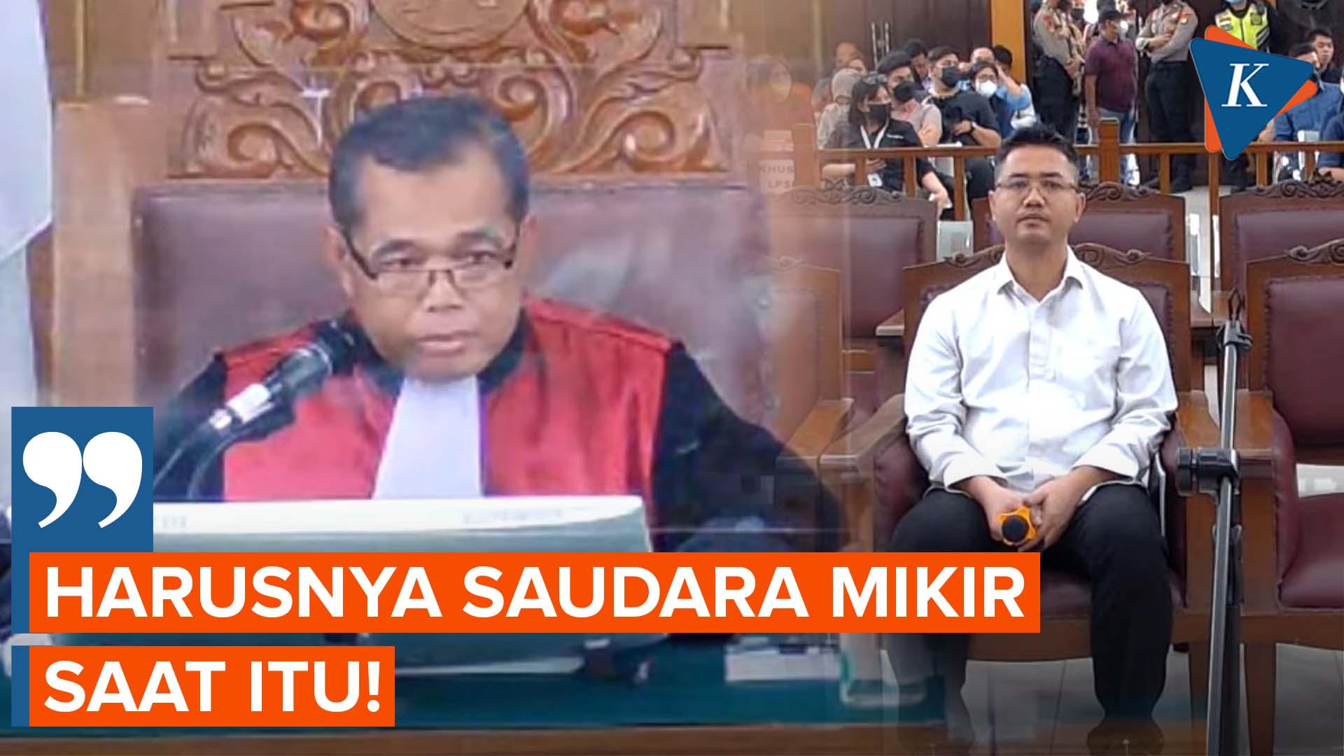 Momen Hakim Marahi Irfan Widyanto yang Merasa Benar terkait Penyidikan Kasus Yosua