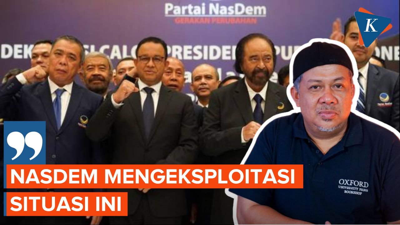 Nasdem Mau Lawan Jokowi tapi Masih di Dalam Pemerintah