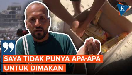 Krisis Kemanusiaan Gaza Makin Parah, Bantuan Dijarah, Warga Palestina Kelaparan
