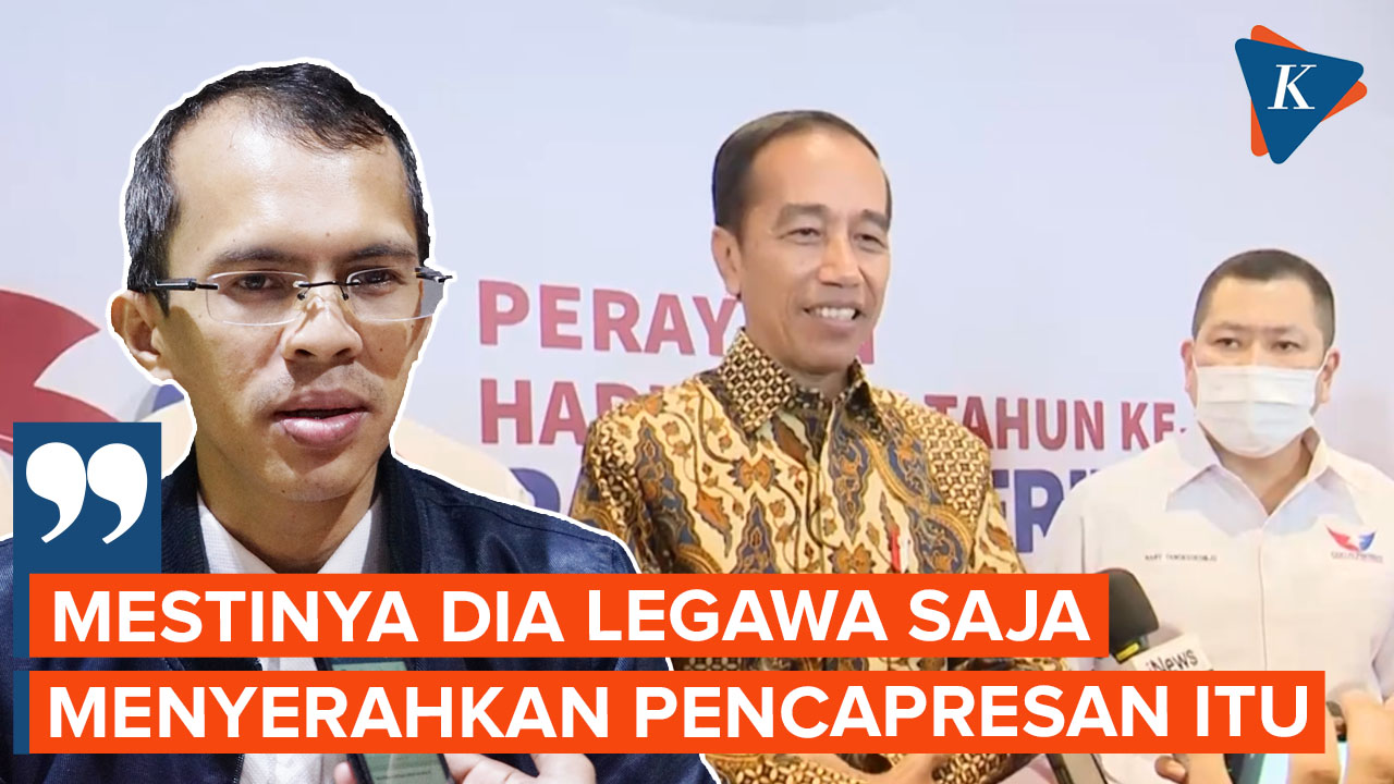 Jokowi Diminta Legawa soal Urusan Capres