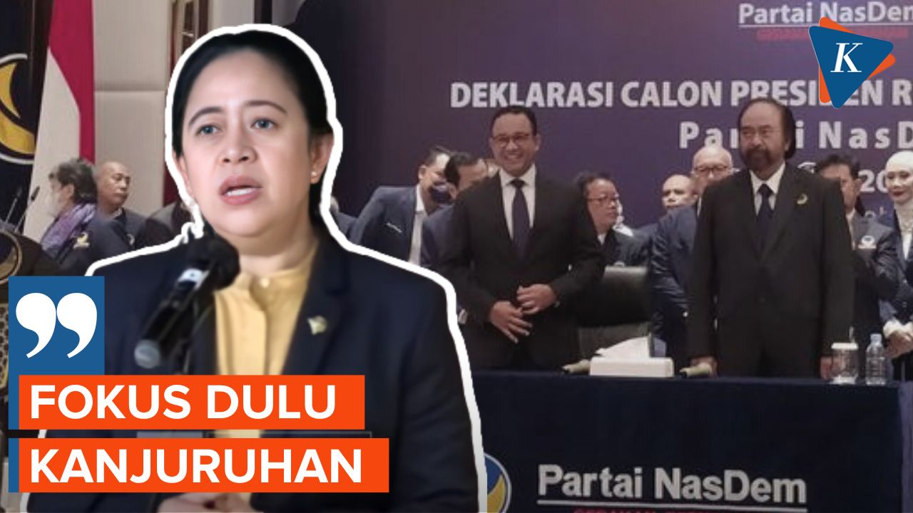 Respons Puan Usai Nasdem Deklarasikan Anies Capres 2024