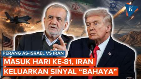 Hari ke-81 Perang AS-Israel Vs Iran: Trump Tunda Serangan, Teheran Tegaskan Tak Menyerah