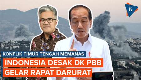 Timur Tengah Memanas, Indonesia Desak DK PBB Redakan Konflik