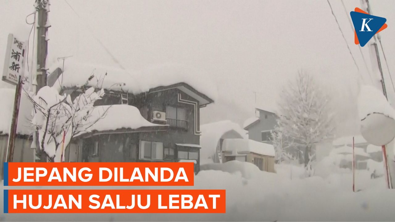 17 Orang Tewas Akibat Hujan Salju Lebat di Jepang