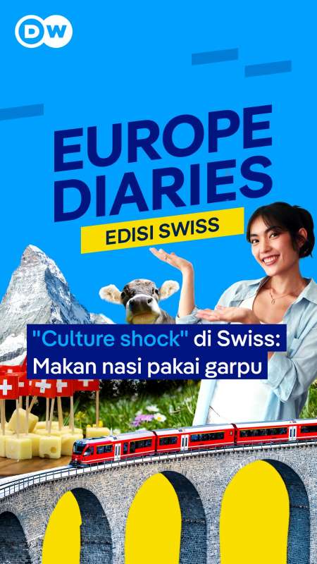 Culture Shock di Swiss: Makan Nasi Pakai Garpu? Bayar Langsung Split Bill?