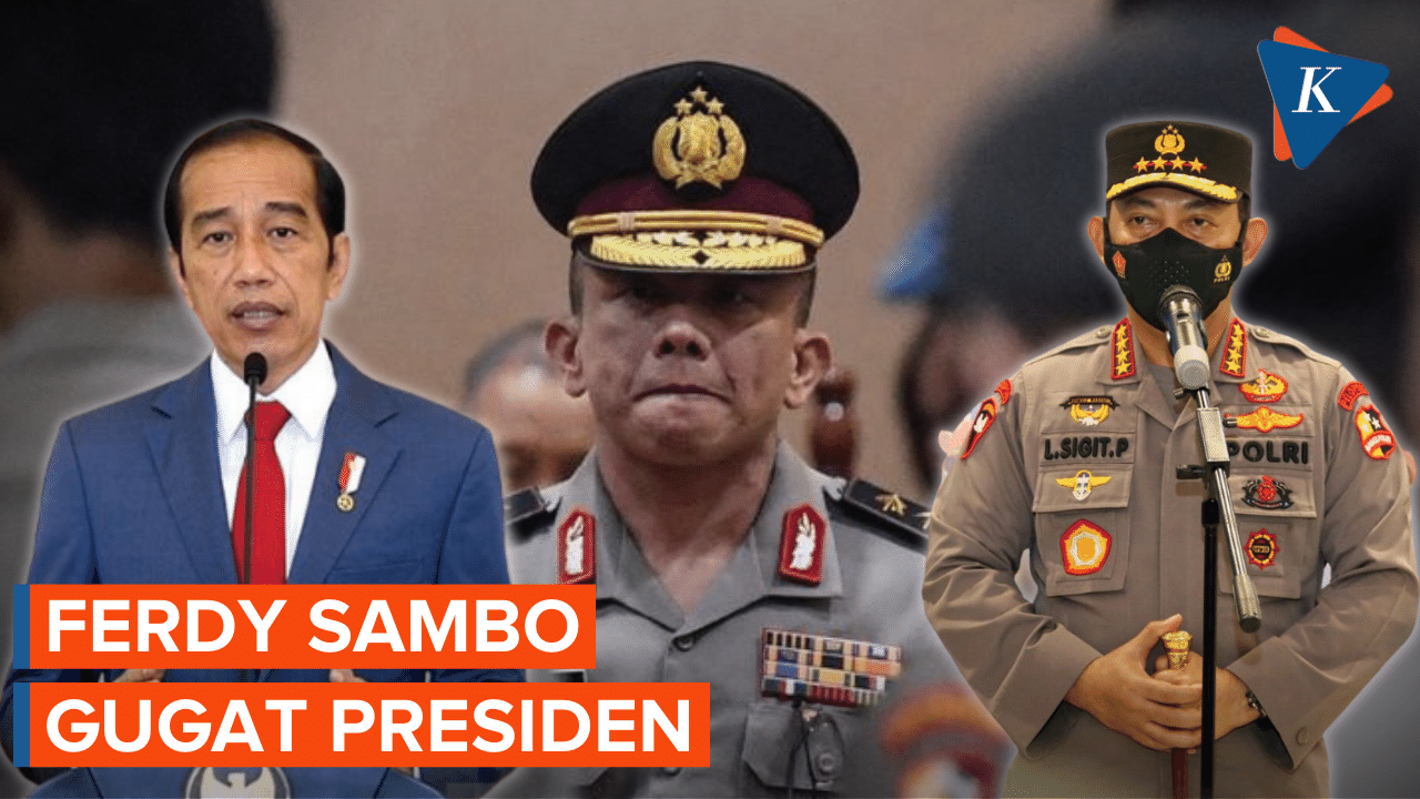 Ferdy Sambo Gugat Jokowi dan Kapolri karena Tak Terima Dipecat