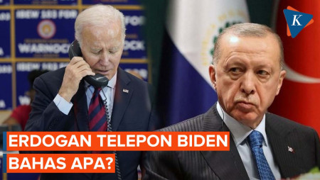 Biden Angkat Telepon Erdogan, Bahas Apa?