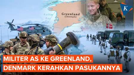 Pesawat Militer AS Tiba Di Greenland, Denmark Kerahkan Pasukan Skala Besar