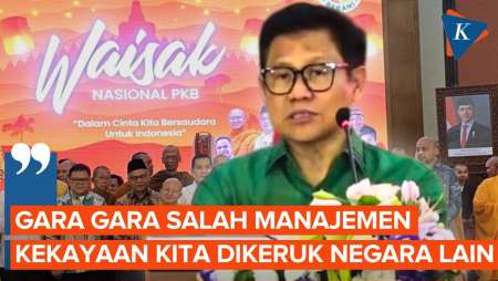 Sambutan Hari Waisak, Cak Imin Singgung Harta Kekayaan Indonesia yang Dikeruk Negara Lain