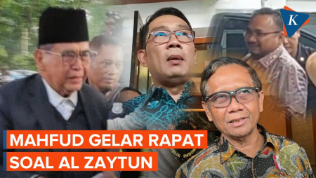 Panji Gumilang Jadi Tersangka, Mahfud MD Gelar Rapat soal Ponpes Al Zaytun