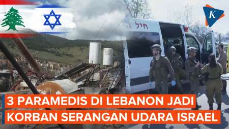 Serangan Terbaru Israel Renggut Nyawa 3 Paramedis di Lebanon