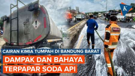 Cairan Kimia yang Tumpah di Bandung Barat Soda Api, Apa Saja Dampaknya?