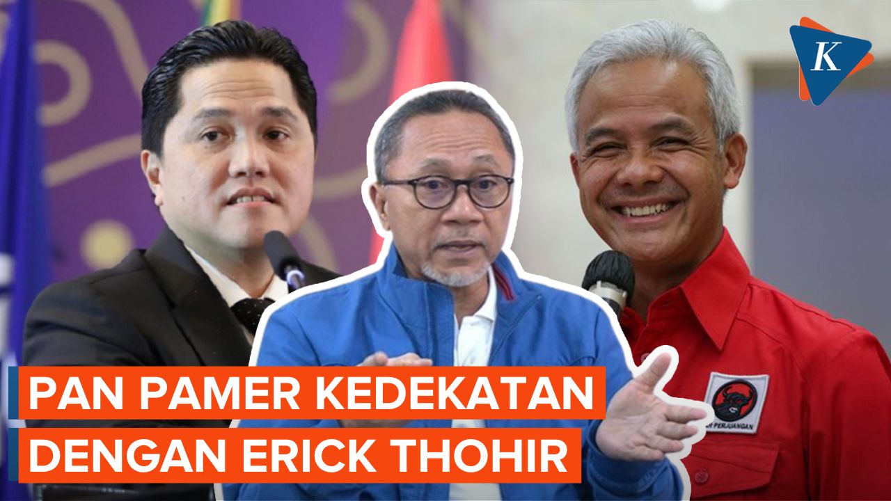 PAN Sebut Erick Thohir Sosok Ideal Pendamping Ganjar di Pilpres 2024