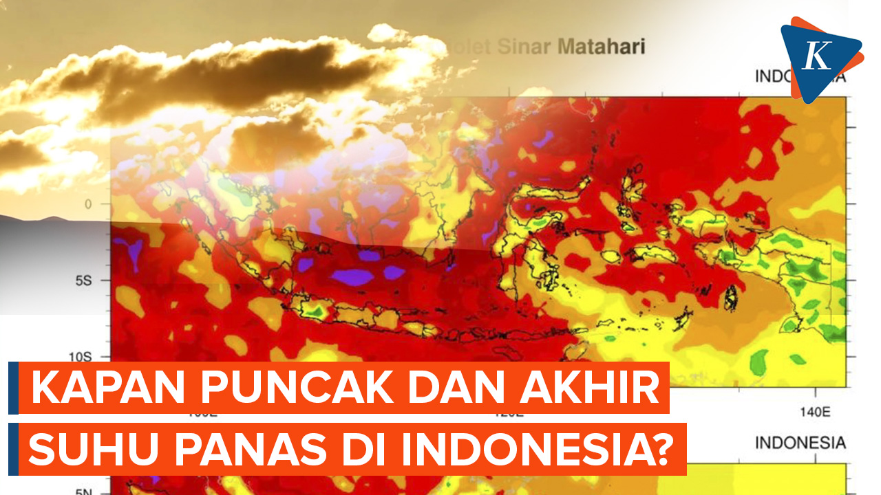 Suhu Panas di Indonesia Bikin Tidak Betah, Kapan Berakhirnya?