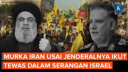 Jenderal Iran Terbunuh Bersama Hassan Nasrallah, Teheran Bersumpah Balas