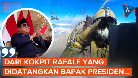 Dari Kokpit Rafale, Elang Muda TNI AU: Selamat HUT Ke-81 RI!