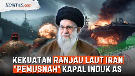 Ranjau Laut, Senjata Iran "Malapetaka" Bagi Kapal Induk AS