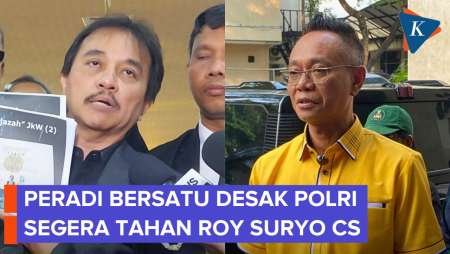 Pelapor Desak Polisi Tahan Roy Suryo Dkk Terkait Kasus Ijazah Jokowi
