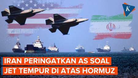 Jet Tempur AS Terbang Di Selat Hormuz, Iran Beri Peringatan Keras